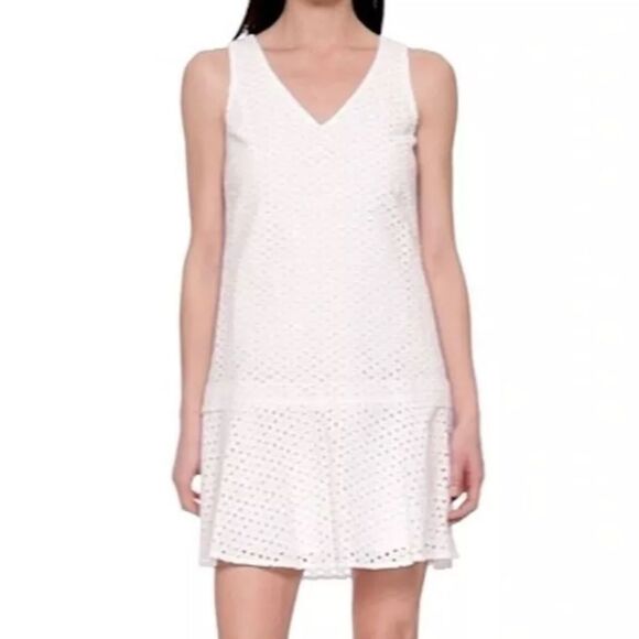 NWT Banana Republic Eyelit Dress(size 4) - Picture 3 of 10